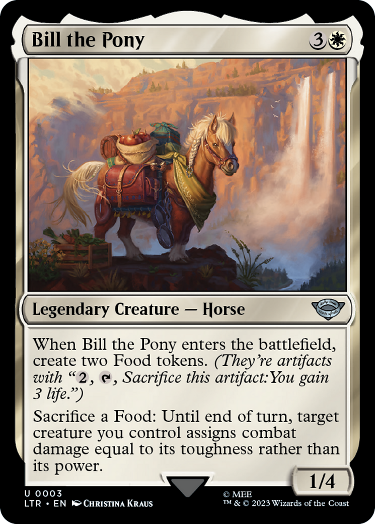 Bill the Pony [The Lord of the Rings: Tales of Middle-Earth] - Evolution TCG
