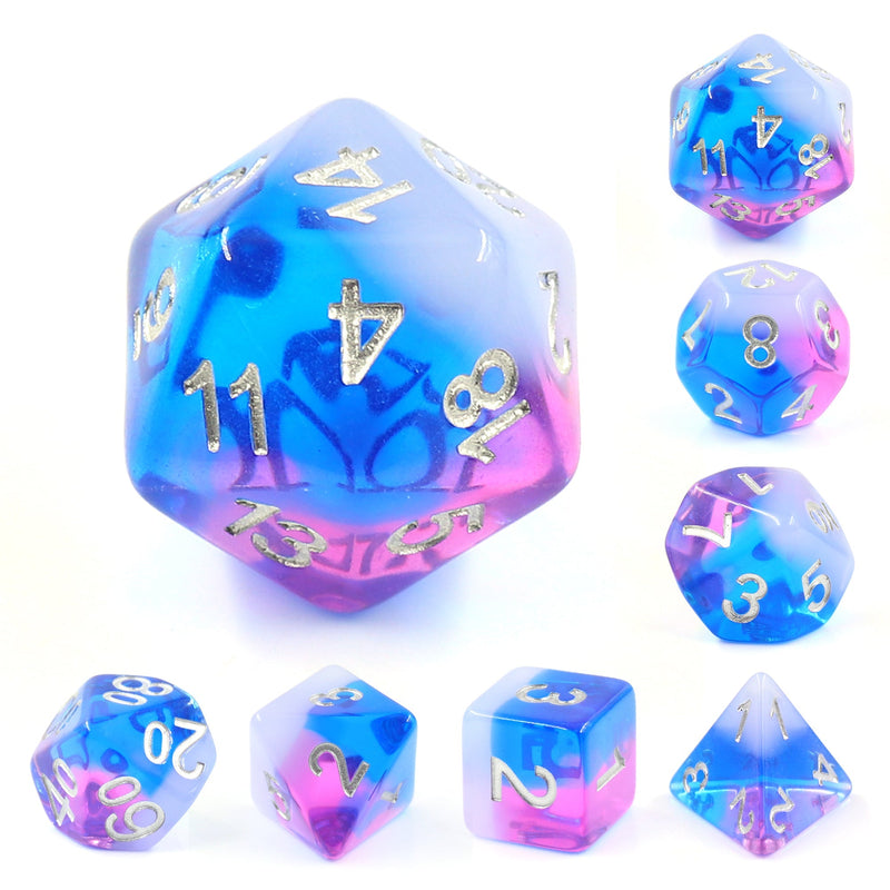 A&H Dice: Fae Flash - Poly 7 Die Set - Evolution TCG