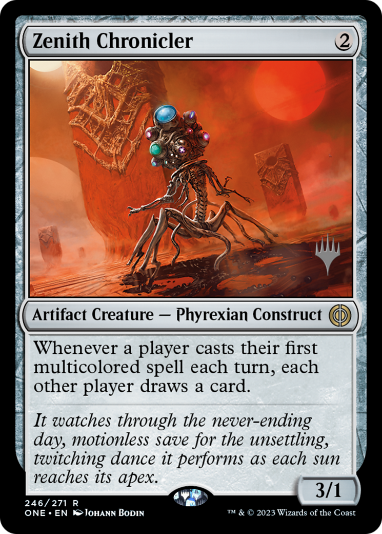 Zenith Chronicler (Promo Pack) [Phyrexia: All Will Be One Promos] - Evolution TCG