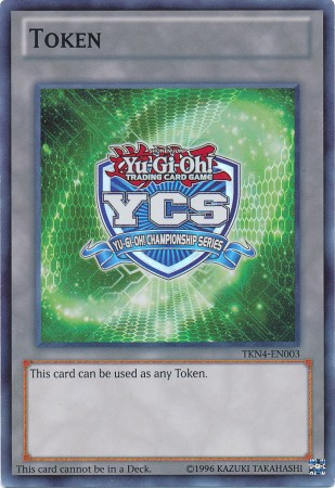 Yu-Gi-Oh Championship Series Token (Green) [TKN4-EN003] Super Rare - Evolution TCG