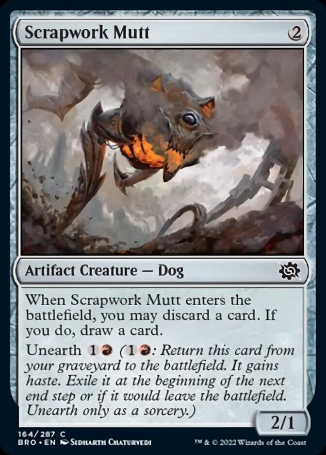 Scrapwork Mutt [The Brothers' War] - Evolution TCG