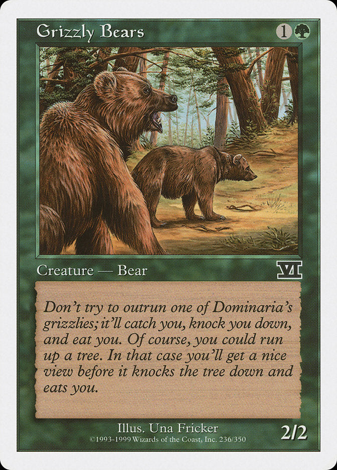 Grizzly Bears [Classic Sixth Edition] - Evolution TCG
