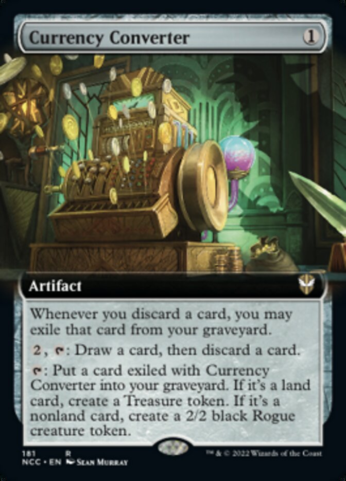 Currency Converter (Extended Art) [Streets of New Capenna Commander] - Evolution TCG