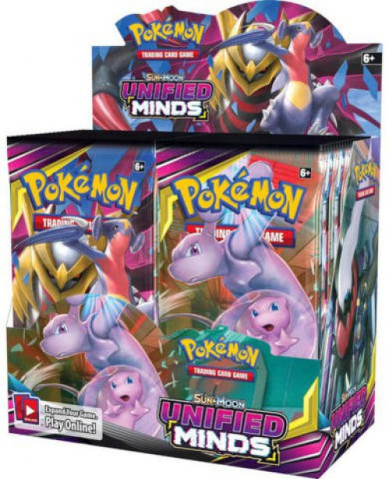Pokémon TCG: Sun & Moon Unified Minds Display Box (36 Booster Packs) - Evolution TCG