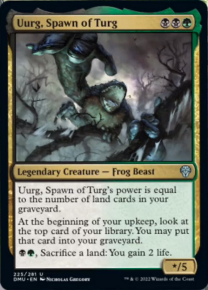 Uurg, Spawn of Turg [Dominaria United] - Evolution TCG