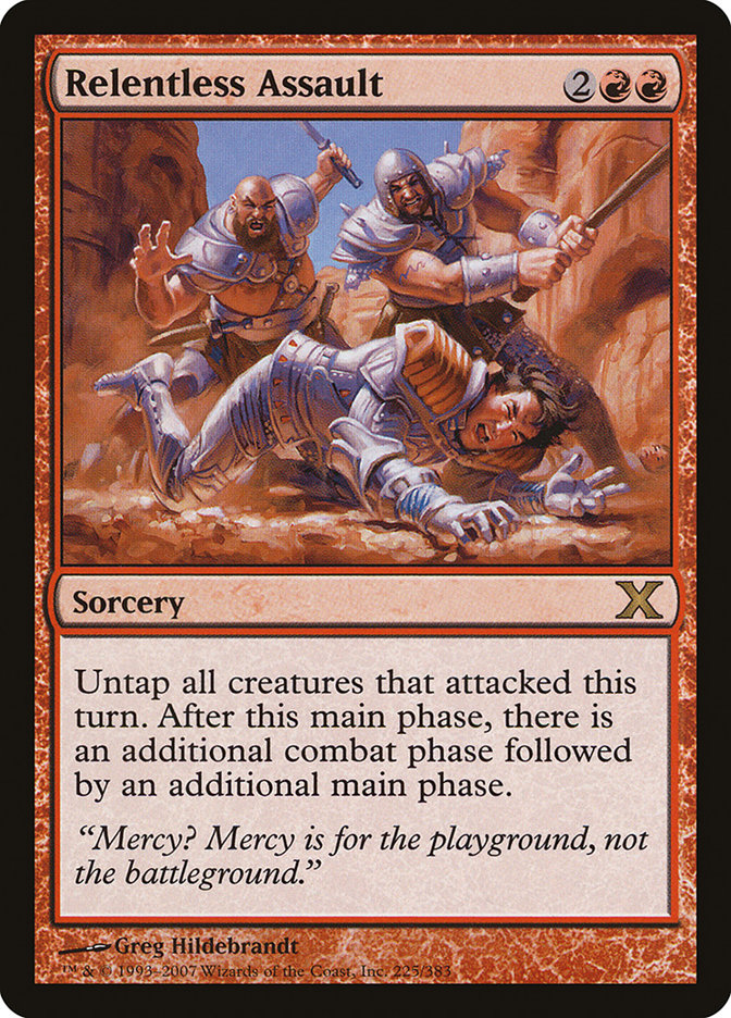Relentless Assault [Tenth Edition] - Evolution TCG
