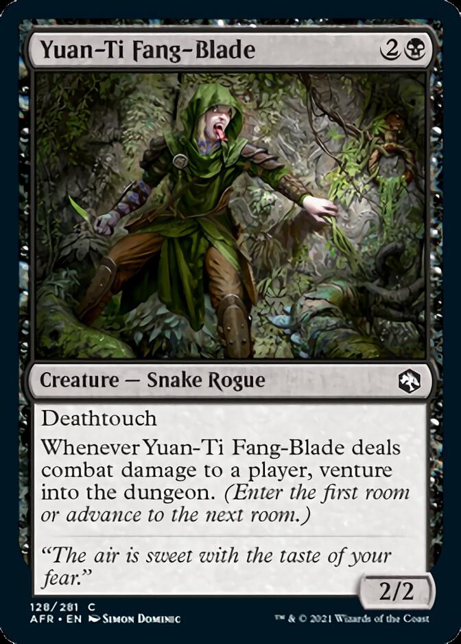Yuan-Ti Fang-Blade [Dungeons & Dragons: Adventures in the Forgotten Realms] - Evolution TCG