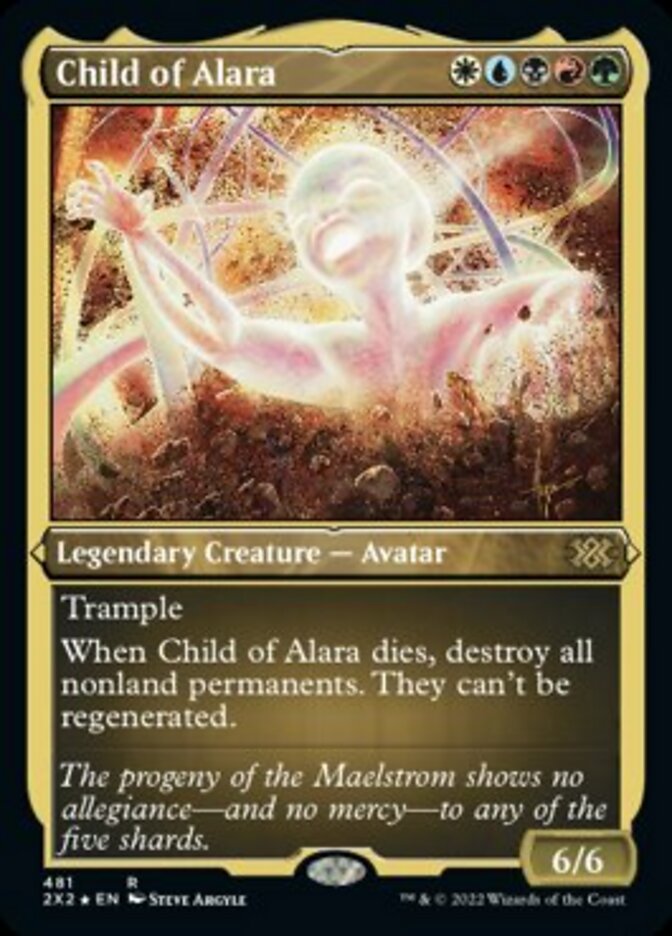 Child of Alara (Foil Etched) [Double Masters 2022] - Evolution TCG