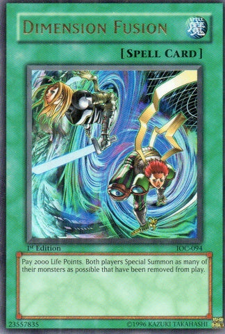 Dimension Fusion [IOC-094] Ultra Rare - Evolution TCG