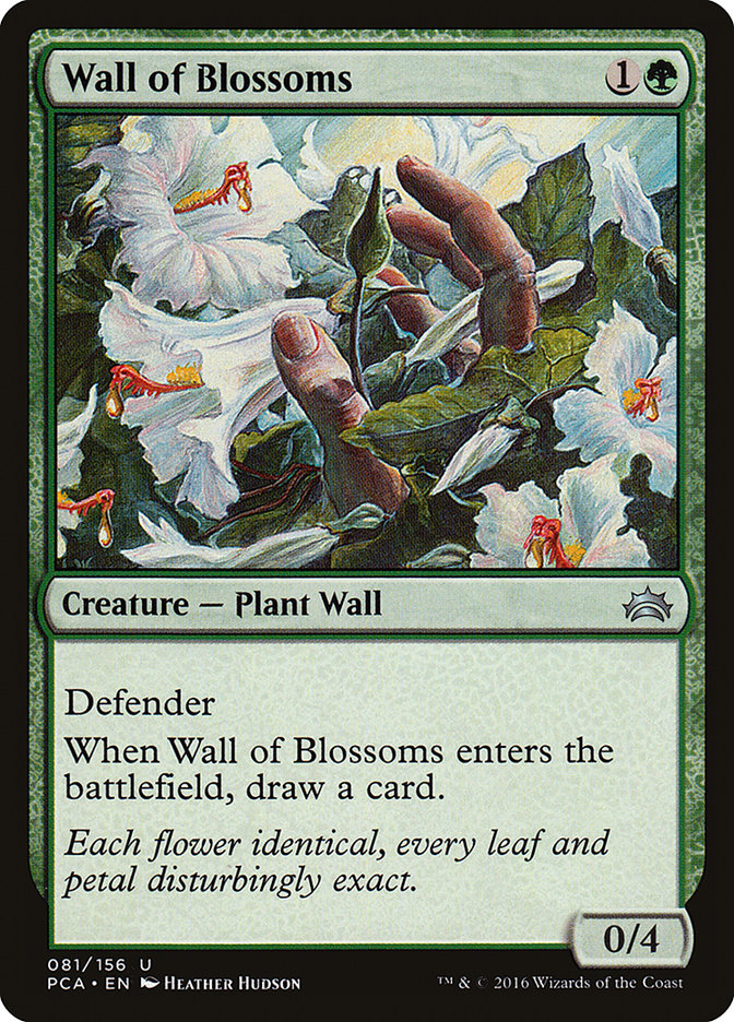 Wall of Blossoms [Planechase Anthology] - Evolution TCG