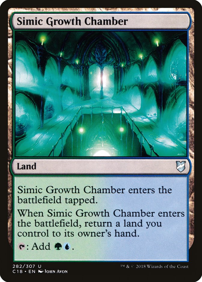 Simic Growth Chamber [Commander 2018] - Evolution TCG