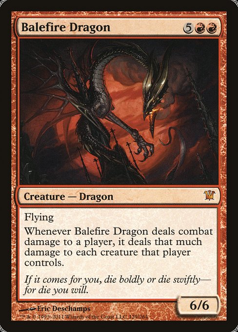 Balefire Dragon [Innistrad] - Evolution TCG