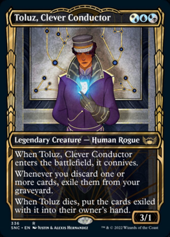 Toluz, Clever Conductor (Showcase Golden Age) [Streets of New Capenna] - Evolution TCG