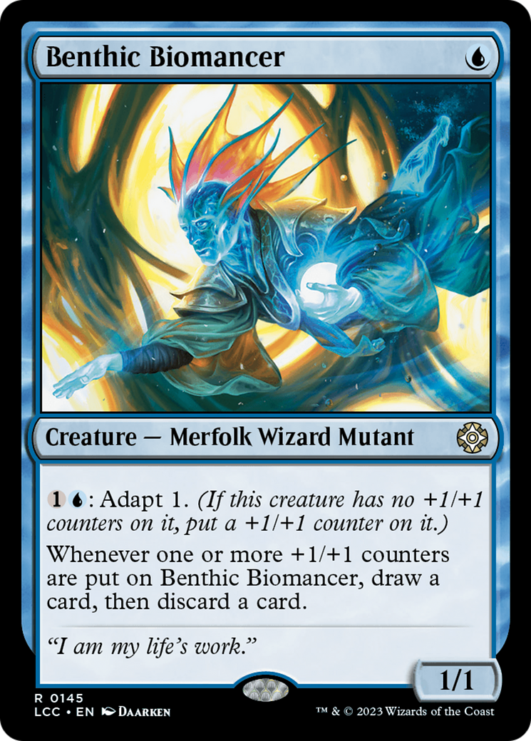 Benthic Biomancer [The Lost Caverns of Ixalan Commander] - Evolution TCG