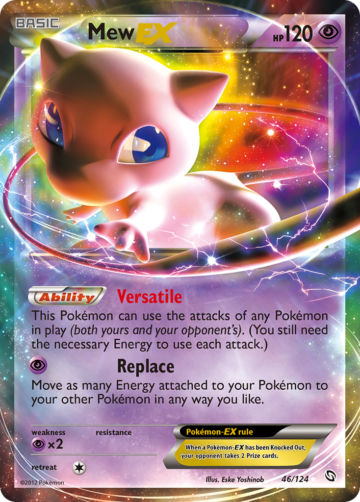 Mew EX (46/124) [Black & White: Dragons Exalted] - Evolution TCG
