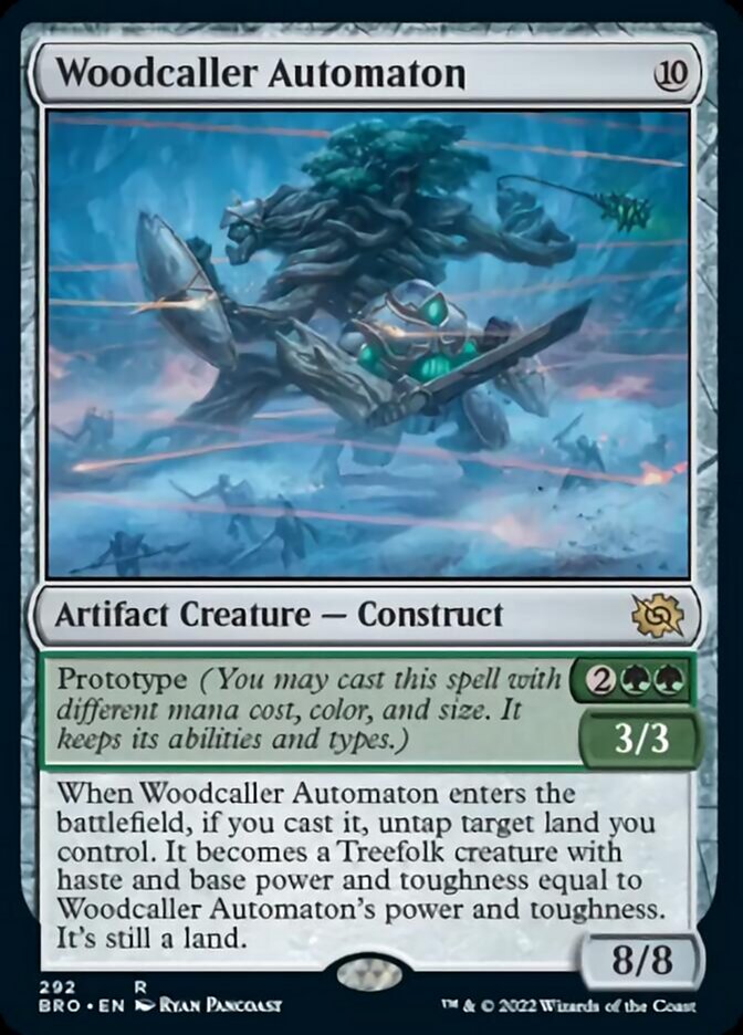 Woodcaller Automaton [The Brothers' War] - Evolution TCG