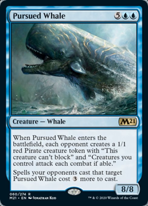 Pursued Whale [Core Set 2021] - Evolution TCG