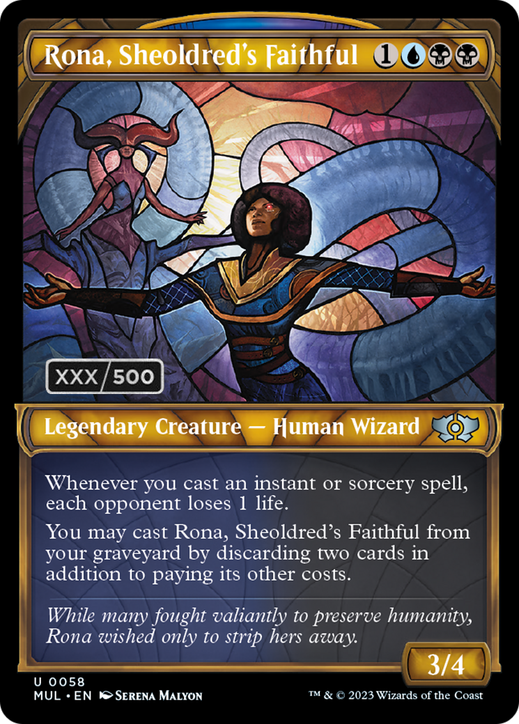 Rona, Sheoldred's Faithful (Serialized) [Multiverse Legends] - Evolution TCG