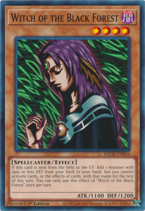 Witch of the Black Forest [SDCH-EN016] Common - Evolution TCG
