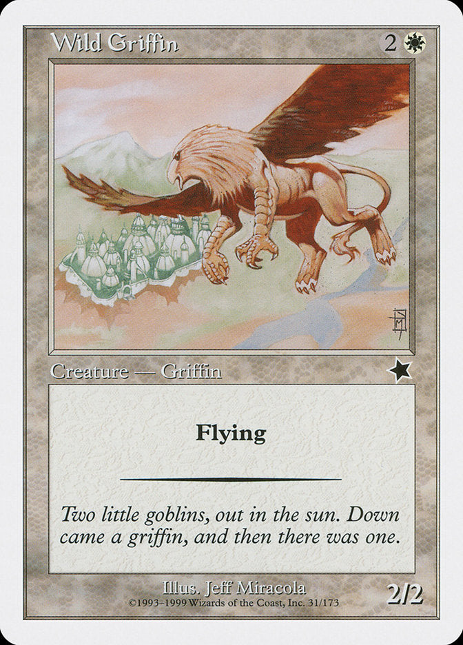 Wild Griffin [Starter 1999] - Evolution TCG