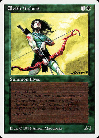 Elvish Archers [Summer Magic / Edgar] - Evolution TCG