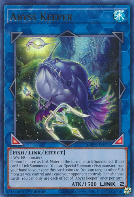 Abyss Keeper [MP22-EN234] Ultra Rare - Evolution TCG