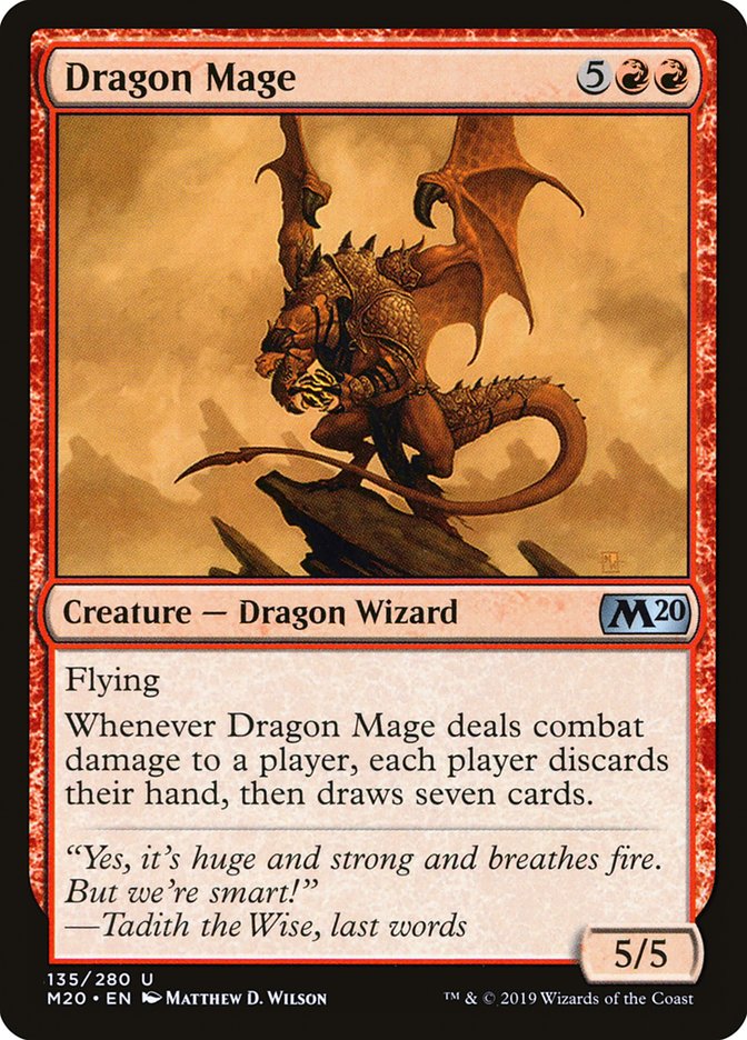 Dragon Mage [Core Set 2020] - Evolution TCG