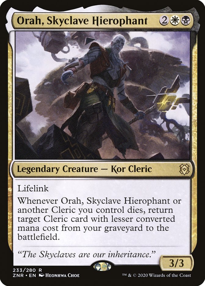 Orah, Skyclave Hierophant [Zendikar Rising] - Evolution TCG