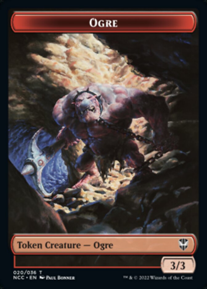 Ogre // Insect Double-sided Token [Streets of New Capenna Commander Tokens] - Evolution TCG