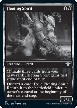 Fleeting Spirit [Innistrad: Double Feature] - Evolution TCG