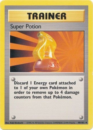 Super Potion (90/102) [Base Set Unlimited] - Evolution TCG