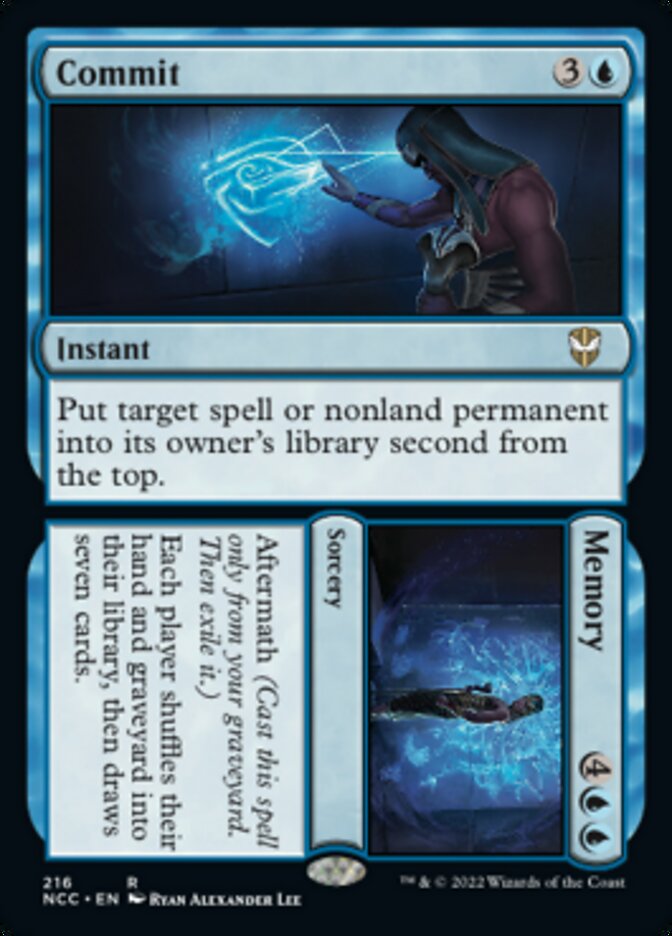 Commit // Memory [Streets of New Capenna Commander] - Evolution TCG
