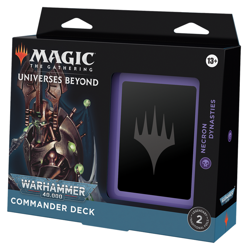 Universes Beyond: Warhammer 40,000 - Commander Deck (Necron Dynasties) - Evolution TCG