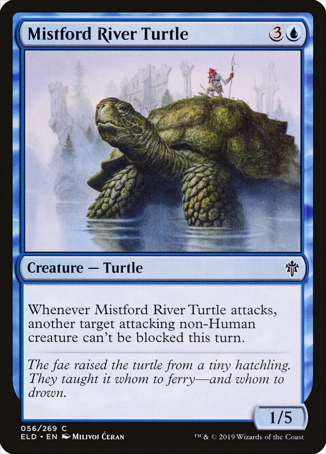 Mistford River Turtle [Throne of Eldraine] - Evolution TCG