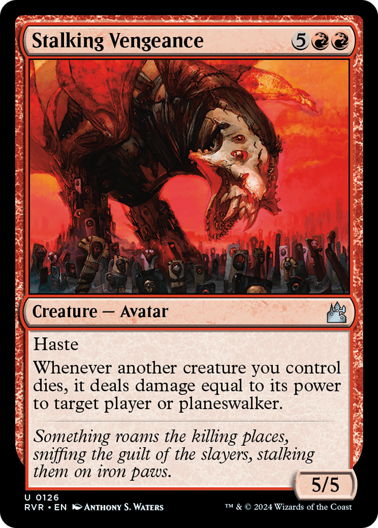 Stalking Vengeance [Ravnica Remastered] - Evolution TCG