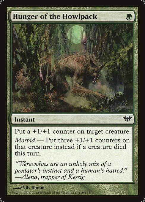 Hunger of the Howlpack [Dark Ascension] - Evolution TCG
