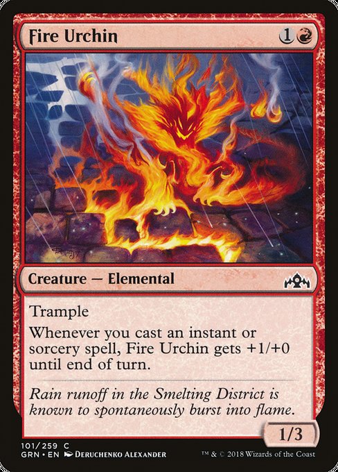 Fire Urchin [Guilds of Ravnica] - Evolution TCG