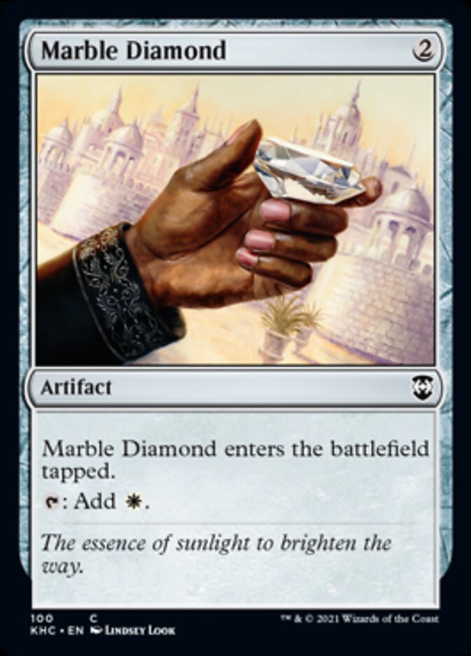 Marble Diamond [Kaldheim Commander] - Evolution TCG