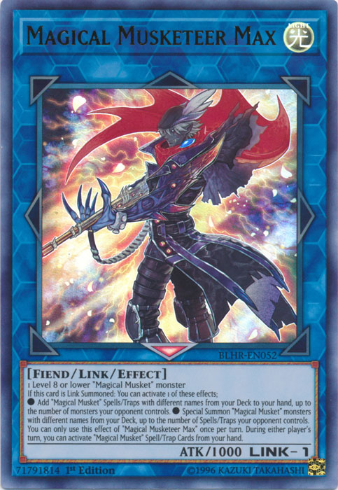 Magical Musketeer Max [BLHR-EN052] Ultra Rare - Evolution TCG