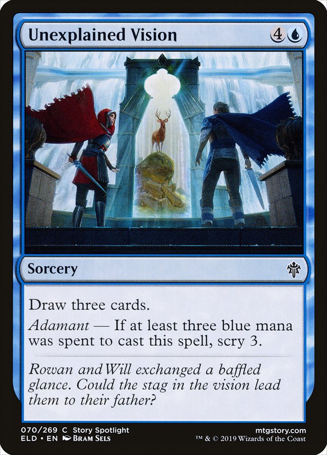 Unexplained Vision [Throne of Eldraine] - Evolution TCG