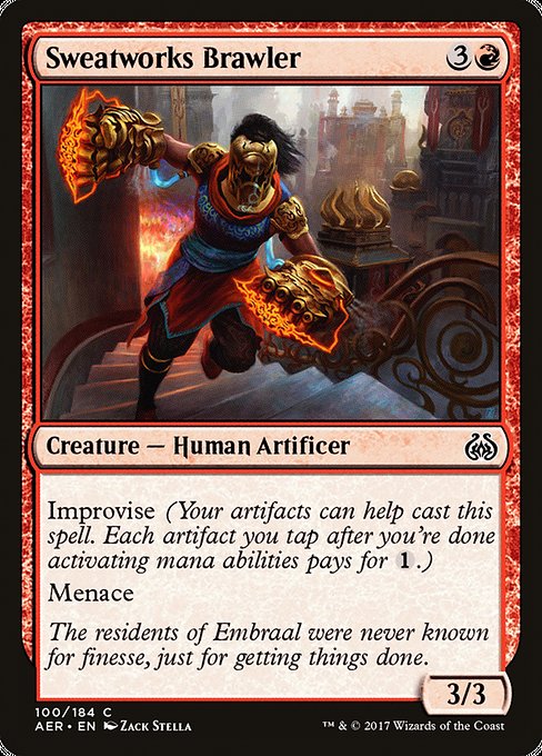 Sweatworks Brawler [Aether Revolt] - Evolution TCG