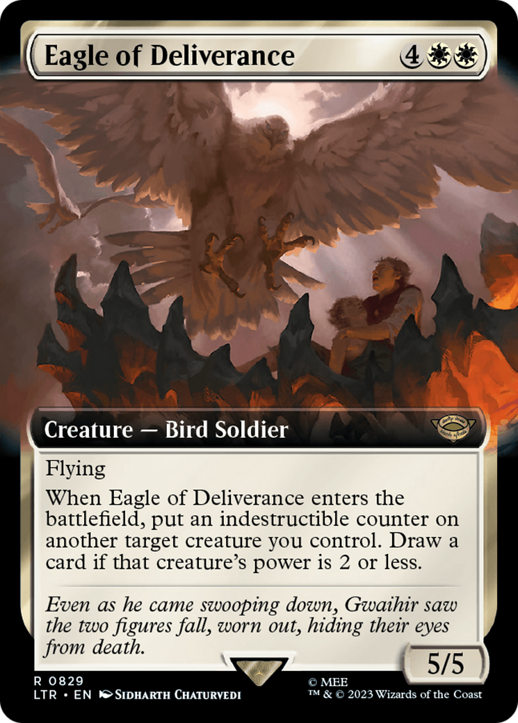 Eagle of Deliverance (Extended Art) [The Lord of the Rings: Tales of Middle-Earth] - Evolution TCG