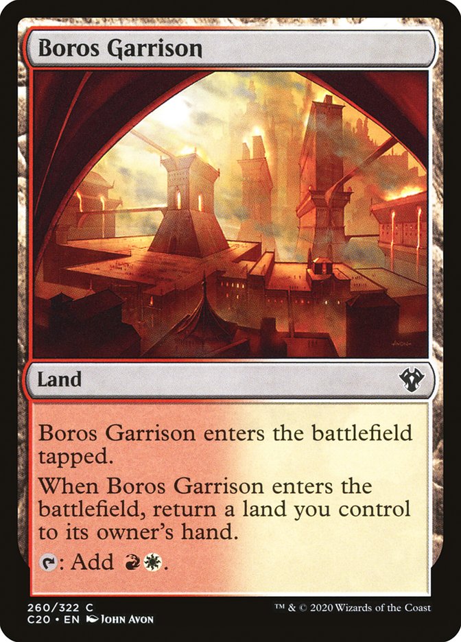 Boros Garrison [Commander 2020] - Evolution TCG