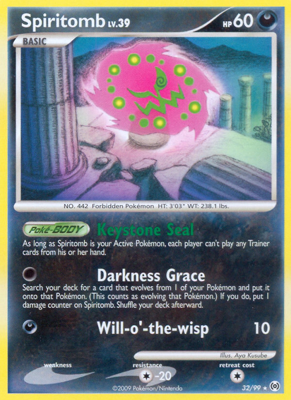 Spiritomb (32/99) [Platinum: Arceus] - Evolution TCG