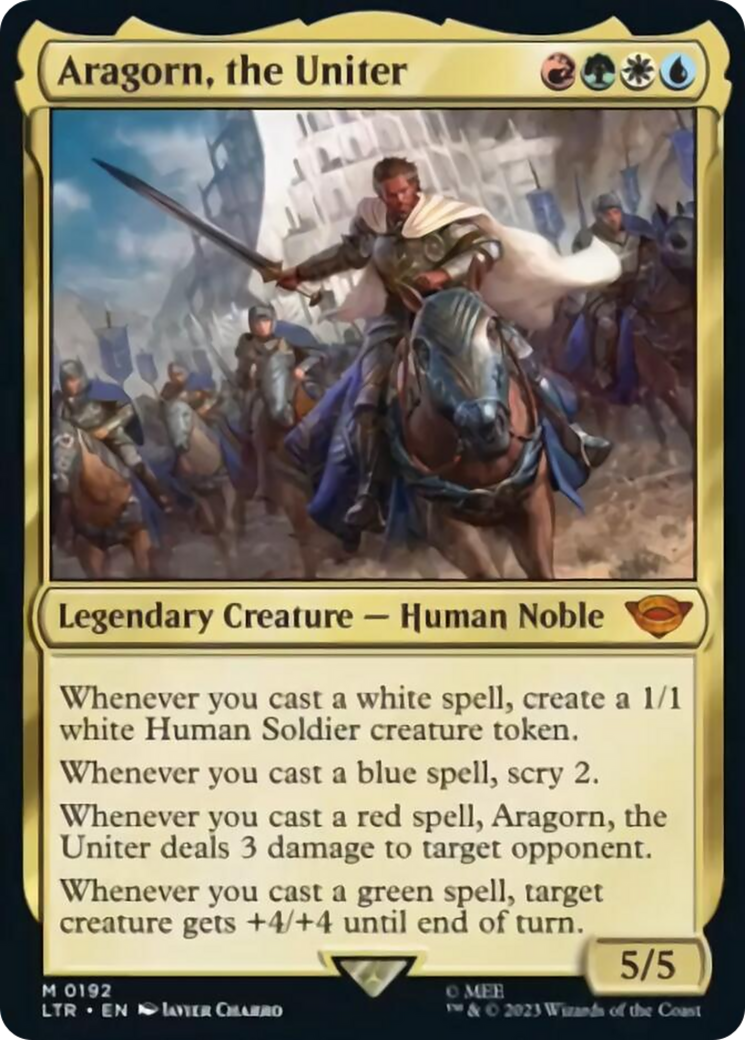 Aragorn, the Uniter [The Lord of the Rings: Tales of Middle-Earth] - Evolution TCG