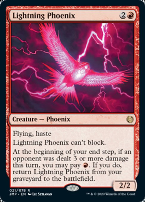 Lightning Phoenix [Jumpstart] - Evolution TCG