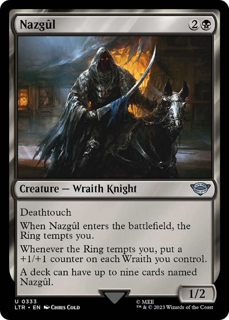 Nazgul (333) [The Lord of the Rings: Tales of Middle-Earth] - Evolution TCG