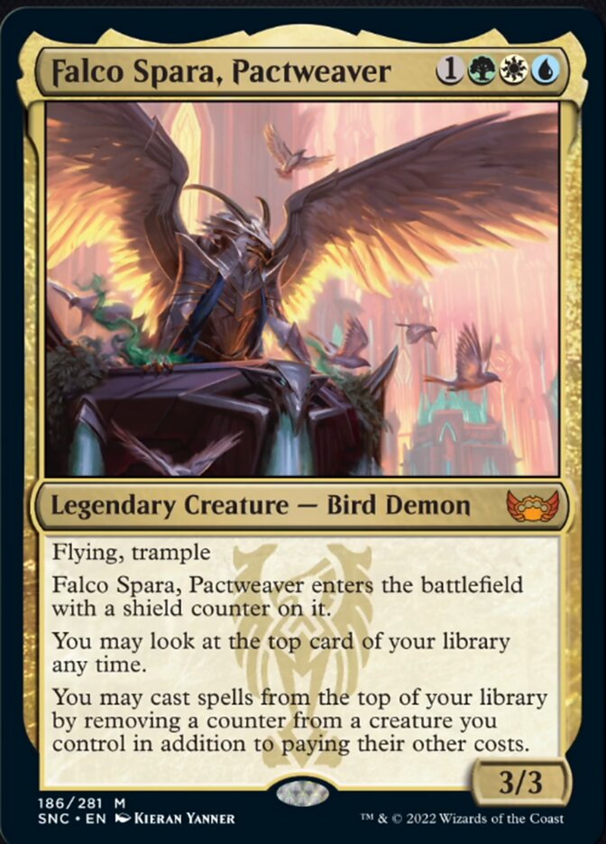 Falco Spara, Pactweaver [Streets of New Capenna] - Evolution TCG