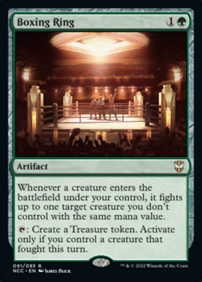 Boxing Ring [Streets of New Capenna Commander] - Evolution TCG
