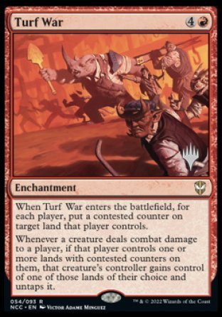 Turf War (Promo Pack) [Streets of New Capenna Commander Promos] - Evolution TCG